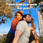 Shivani Jha Instagram - Aap kya bane apne pyaar mein ? Mai to mazak ban k reh gaya @bee_vani_ #leenesh_mattoo #shivanijha #leevani #instagram #trendingreels #funnyreels #couplegoals