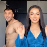 Shivani Jha Instagram – Sabka badla lega yeh faisal!  @leenesh_mattoo 🙈😂 

#shivanijha #leeneshmattoo #coupleschallenge #game #leevani #instagram #reels #trending #explore