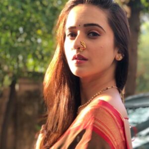 Shivani Surve Instagram - नुतनवर्षाभिनंदन 🌸 
 
#happygudipadwa 
📸 @ajinkya_nanaware ♥️