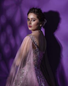Shivani Surve Instagram - 💜 

Photography - @bharatpawarphotography 
Make up - @vinodsarode 
Hair - Jyoti 
Outfit - @manalistylehive 
Jewellery - @jewelcrownartjewellery 
Stylist - @stylist.chaitalikulkarni