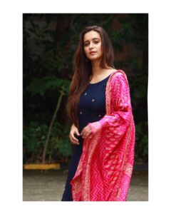 Shivani Surve Instagram - Over the years I have learned that what is important in a dress is the woman who is wearing it. 
 
Wearing:- @ambraee_