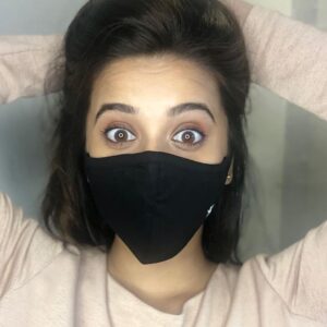 Shivani Surve Instagram - Wear your Mask everytime you step out, just as I did. Get your Giordano Mask today and stay safe for yourself and those around you! 

Follow @giordanoindia and get your Face Mask today from their website. 

#GiordanoIndia #Protectivemasks #GiordanoEssentials #MaskIndia
