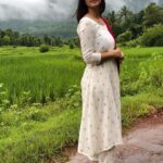 Shivani Surve Instagram - In the world where everyone wears a mask, it's a privilege to see a soul 🌸 Outfit:- @krishaclothing Chiplun - चिपळूण