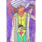 Shivani Surve Instagram - Relationship between spiritually and humanity विठूमाऊली 🌸 This painting is painted by @nehanachiket father .thank you for giving it to me ♥️ #foreverspecial