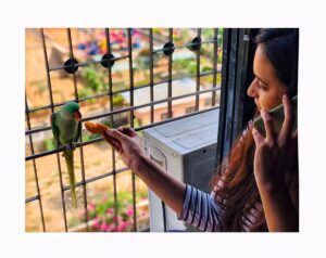 Shivani Surve Instagram - Somewhere in lockdown 4.0 this happened 😍❤️ #thinkonthebrightside 🌸