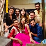 Shivya Pathania Instagram - We don’t fit in!! Mera wala crazy gang!! @hitendrakapopara @piyuushj9 @kinshukvaidya54 @nk.nikhil.kothari @upeshjangwal #chandni #ritansh #Diwali #housewarming #allhearts