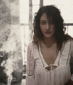 Shivya Pathania Instagram - Why do we get scared if she chooses to embrace all shades of her!!
She is a mess of a woman with limitless thoughts in her head..Lovers and all that they left...She is pure in her heart and undoubtedly wild in her love and that is she!! The layers unravelled..This is She..I am She..We are She🌈
#women #evengodcouldnotunderstand #her 
.
📸 @studiodenz Vibe hai!!