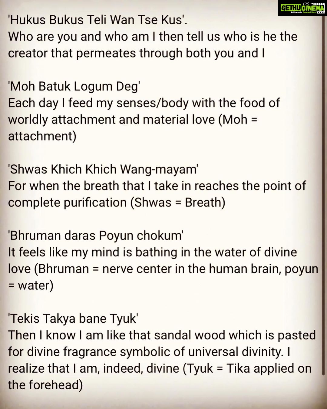 Shivya Pathania Instagram - hukus bukus telli wann che kus Moh Batuk Logum Deg Shwas Khich Khich Wang-mayam Bhruman daras Poyun chokum Tekis Takya bane Tyuk. #kashmir #kashmirilullaby #fromgodtogod #godtogod #love #shivyapathania . 📸 @vineetsharma527 @mech.pk