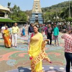 Shraddha Arya Instagram - Jai Vasudev 🙏🏻 #GovindaGovinda Simachalam Temple Vizag