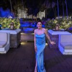 Shraddha Arya Instagram – What a Blue-Tiful Evening it was 🧿