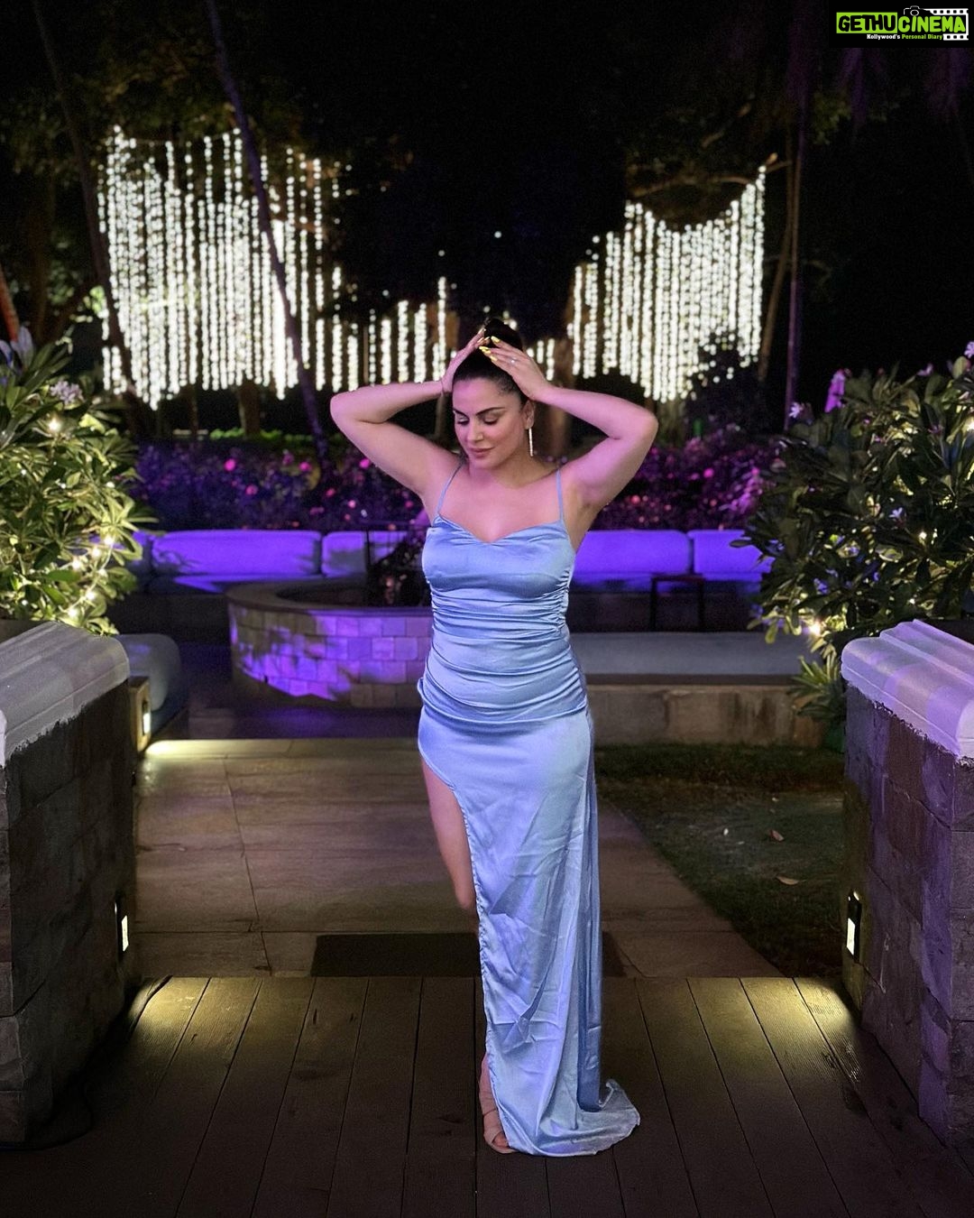 Shraddha Arya Instagram - What a Blue-Tiful Evening it was 🧿
