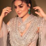 Shraddha Arya Instagram - Style: @kmundhe4442 Outfit: @anjaleeandarjunkapoor Jwellery: @pohumaljeweller @viren.panjwani Makeup: @Makeupbyshaheenshaikh Hair: @hairstyle_abu.baba Click : @sjframes