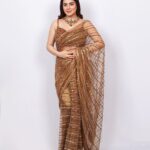 Shraddha Arya Instagram - Draped in Grace & Glamour ⭐️ #AboutBlastNight Style : @kmundhe4442 Outfit : @thefrontrowcouture @limelessmedia 📸 : @_rkfotografo Jewelry: @aquamarine_jewellery
