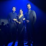 Shraddha Arya Instagram - Tippy Tippy Tap… No Matter What Occasion It is You’ll See Us In Black! #lol Alongside The Two (Out of Three) Cool Men In My Kundali ;)