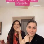 Shraddha Arya Instagram - Please don’t try to make conversation with my folks at my party @ruhiiiiiiiiii 🤣 #ThatOneFriend