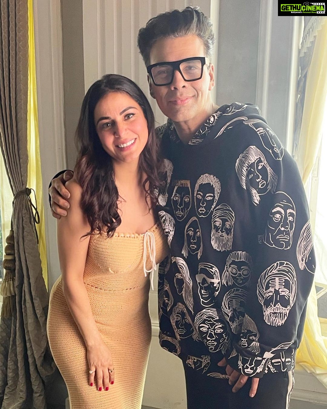 Shraddha Arya Instagram - All In A Day’s Work ❤️🧿 @karanjohar