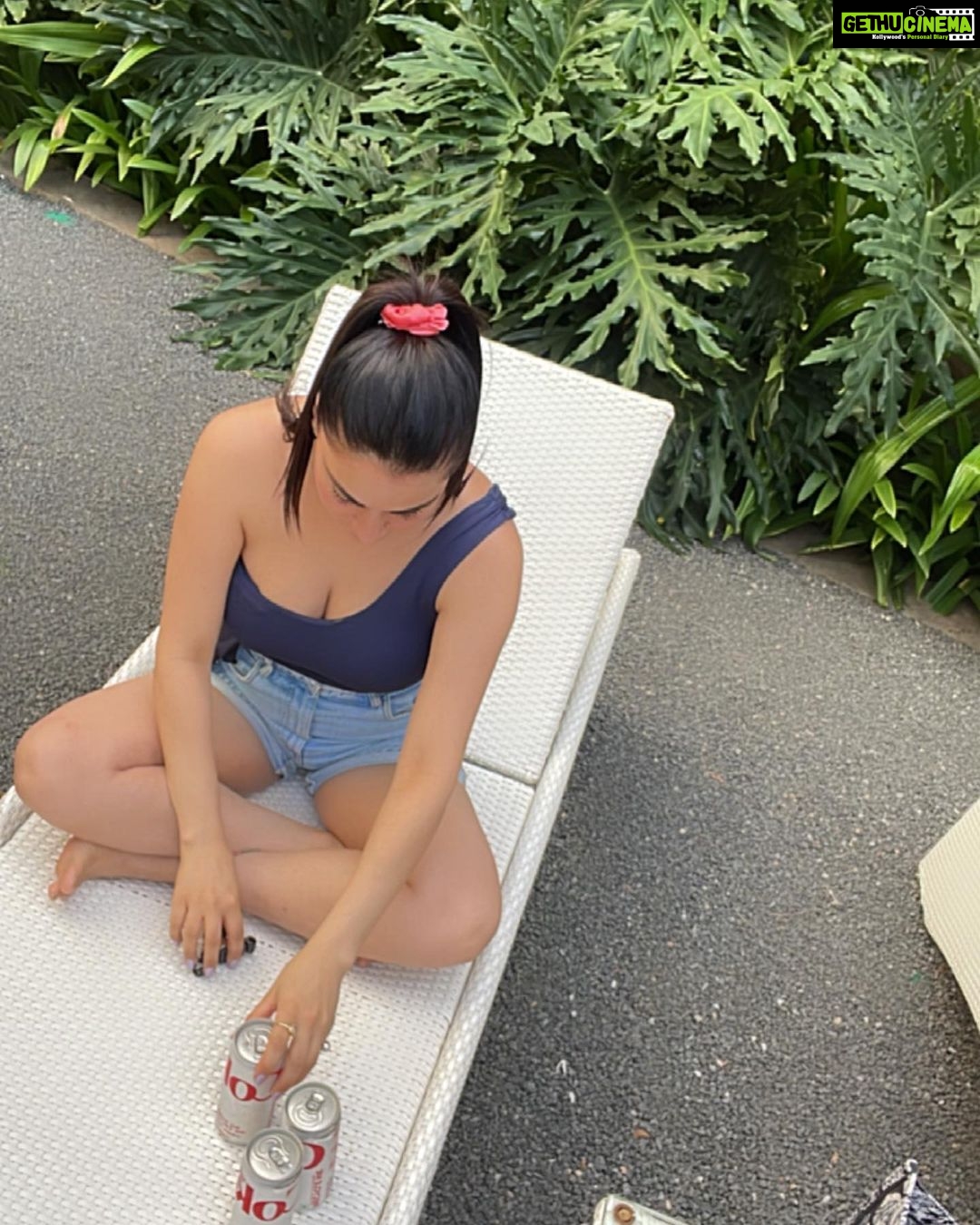 Shraddha Arya Instagram - Last weekend… #ByThePool #Happytime