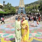 Shraddha Arya Instagram - Jai Vasudev 🙏🏻 #GovindaGovinda Simachalam Temple Vizag