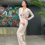 Shrenu Parikh Instagram - Love every bit of POWER DRESSING! . Make-up hair by @divasbydivya . . Styling : @style_deintrepide Assistant: @therealmadrasi Outfit: @bloombypriyanka Artist reputation : @publiquedom Mumbai, Maharashtra