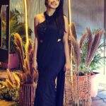 Shrenu Parikh Instagram - Last night was a BLACK OUT! . Styled by my super woman @nehaadhvikmahajan . Outfit by: @rajgharana.rg