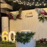 Shrenu Parikh Instagram - The beauty that out home became on Dad’s special day!! . Decor by @the.creative.window My beautiful junior @kajolvyaspatel did it so well ❤️🌸 #home #homedecor #event #planner #dad #retirement #ready #festivevibes #family #time #celebration #colours #lights #beauty #joy #occasion