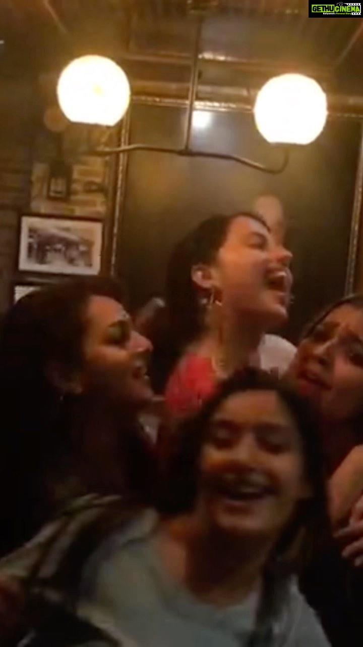 Shrenu Parikh Instagram - In the world where losing your own self and your people is so normal ,I’m glad we are still going stronger with each passing day! . Sharing these amazing moments (blurry but real) with the world that we spent with you birthday girl! . We are lucky to have you…! Happiest birthday @officialsurbhic . You be you always!