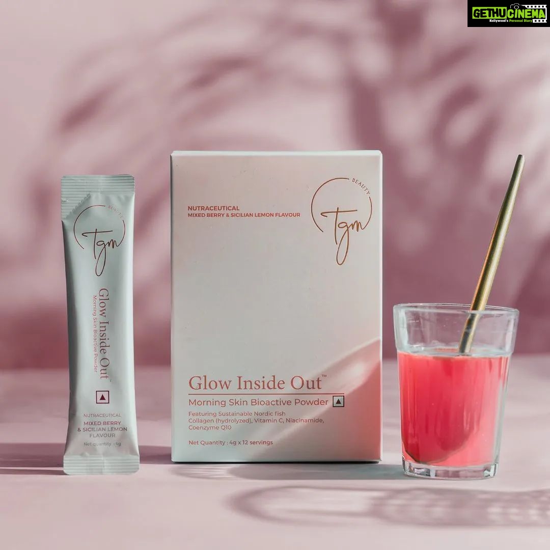 Shritama Mukherjee Instagram - And we are officially LIVE! We know we made you wait for 3 hours but good things take time and we make sure we only give you the best! Presenting to you our very first product TGM BEAUTY Glow Inside Out Morning Skin Bioactive Powder : Synergistically formulated with 11 Bioactive Compounds including Certified Sustainable Marine Collagen Peptides that is unique to our brand, this product is the perfect combination for healthy, naturally glowing skin that pretty much shines from within. ✨ Helps fight daily free radical damage ✨ Smoothens and prevents wrinkles and fine lines ✨ Evens out skin texture ✨ Treats pigmentation ✨ Brightens dull skin ✨ Treats your skin from the inside out Our #GlowSale will make you want to stock up your shopping carts. So, head to our website now for 25% off on all purchases and an additional 25% off coupon on our next product launch. Sign up through the link in bio for your coupon and don’t miss the #GlowSale ! #tgmbeauty #tgm #skincare #countdown #skincareproducts #beautyproducts #beautymocktail Reposted from @tgmbeauty_