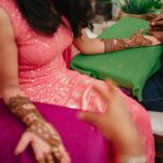 Shritama Mukherjee Instagram - The Mehendi ceremony felt like a fairytale ✨❤️ Mehendi: @bridalmehndiqueen