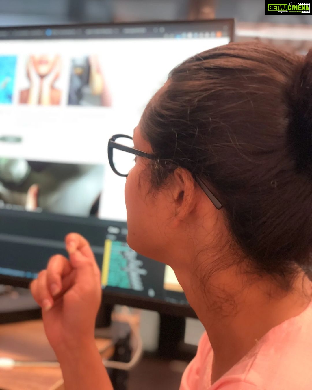 Shritama Mukherjee Instagram - Work in progress... 🤓