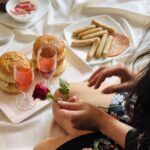 Shritama Mukherjee Instagram - V-Day well spent ❤️ Swipe for the elaborate brunch in bed 🥰 I drew some inspiration from @thegreenmavenn 's latest post - I kid you not - it turned out fabulous. How did you make your valentine's day special? I'd love some ideas for my next.😉 #valentinesday #brunchinbed #selflove #loveisintheair #seasonoflove