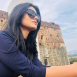 Shritama Mukherjee Instagram – The sky and beyond… 😇 Fort JadhavGADH