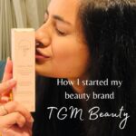 Shritama Mukherjee Instagram - For everyone asking me why and how I started my beauty brand @tgmbeauty_ this video is for you. After putting in years of research, studying courses, meeting vendors and cosmetic professionals from around the world, TGM Beauty was born. And in this video, I talk about the details of every step we took to build this baby from scratch and be where we are today. Link in bio to watch the full video on my YouTube channel. #reels #shorts #instareels #beautyentrepreneur #beautybusiness #beautybrand #tgmbeauty
