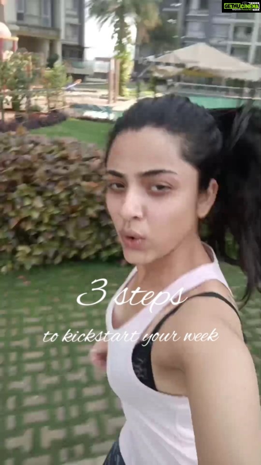 Shritama Mukherjee Instagram - Kickstarting my week with some running and my favourite post-workout drink. As much as I love exercising in the morning, I also am very mindful of my pre and post-workout routine because 'it matters'. Below is my favourite post-workout health drink recipe for you. This drink not only fills you up with energy, it also has Sustainable Marine Collagen Peptides sourced from the Northern Atlantic Ocean that boosts health and hydrates your skin and body from the inside out. Ingredients TGM Beauty Glow Inside Out powder - 1 sachet Bananas - 2 Peanuts - 6-8 Almond Milk - 1 cup Blend the bananas, peanuts and almond milk. Empty one sachet of @tgmbeauty_ Glow Inside Out powder in a tall glass, add the blended ingredients to the powder and mix. P.S: You can alternatively add the glow inside out powder straight to the blender alongwith the other ingredients to make it easier and quicker. Comment below if you'd like to know my pre-workout routine as well. ☺️ #mondaymotivation #mindfulmondays #holistichealth #holisticbeauty #healthylifestyle #tgmbeauty #beautyinsideout