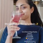 Shritama Mukherjee Instagram - I'm a firm believer in holistic skincare. Just applying skincare products is not enough considering our lifestyle and the environmental conditions we live in today. Our skin needs more than topical care.. something that can support our natural aging process and keep our skin healthy, happy and glowy. This skin supplement from @tgmbeauty_ is my go-to morning drink for healthy skin. It's the first Indian skin supplement to have Nordic marine collagen peptides (most brands use Japanese, Korean or Chinese collagen) in it along with 10 other bioactive compounds that are great for boosting skin health, improving uneven skin texture and brightening natural complexion giving you that lit-from-within glow. I've always loved flaunting my natural skin no matter what. This drink makes it even better. ✨ #tgmbeauty