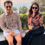 Shruti Seth Instagram - Some people just enrich your life with their presence. You @ninosinh have made me a billionaire. Every moment with you is just pure luxury Thank you for always sharing the good life with me. I love you You’re my soul mate Hukum! ♥️ #bestie #bff #hukum #friendslikefamily #soulmate #shruphotodiary The Eau Bar - The Oberoi, Mumbai