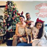 Shruti Seth Instagram – Christmas Postcard 
Sending love & cheer from our home to yours! 
Hope you’re surrounded by the warmth of loved ones, yummy Christmas treats and much laughter all year through. 

Merry Christmas 🎄 

#christmas #festival #besttime #family #shruphotodiary