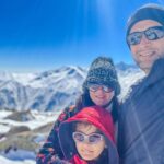 Shruti Seth Instagram - Sending Diwali love from the most beautiful place on earth. May the year be full of light, love, beauty and prosperity. #travel #diwali #family #vacay #kashmir #shruphotodiary Gulmarg Gondola 2nd Point
