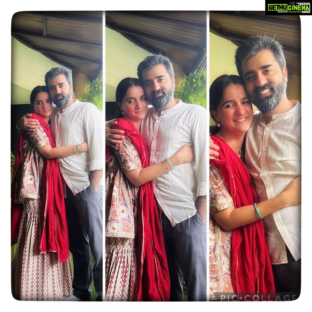 Shruti Seth Instagram - This photo is the mood of our relationship Happy Rakhi bro @therishabseth May you live long & prosper My life would be very dull without your incisive humour, your creative insults and your unwavering love. I love you(on most days) #rakhi #rakshabandhan #brother #siblings #shruphotodiary