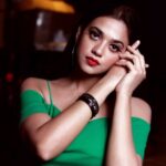 Shruti Sharma Instagram - Keep your focus clear ✨ Stylist: @stylebyriyajn Photographer: @photographybybela Makeup: @priyashyam_makeupartist Hair: @makeup_by_naseem Wearing- @lykkeinofficial Location: @lordofthedrinksmumbai @parulchawla9 @picturenkraftofficial Managed by: @greenlight__media #green #postoftheday #shrutisharma #fashion #actor #photoshoot #poses #wearingtoday #ootdfashion