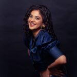 Shruti Sharma Instagram - I chose #happy 🤪 #denim #curls Photographer: @sumitsenphotography Makeup: @sunny_makeup_artist Style partner: @stylingyoursoul Outfit: @needleskillbymaanya Jewellery by: @ethnicandaz Shoot managed by: @greenlight__media #smile #pose #click #blue #shrutisharma #photoshoot #actor