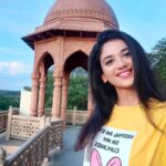 Shruti Sharma Instagram - Sharing one of my most favourite places in #ramojifilmcity :- #HAWAMAHEL , thankful for the time I spent & memories I made here......💕 #livedmybestlife #bestmemories #hawamahel #actorslife #hyderabad #shrutisharma #travelphotography #travelgram Ramoji Film City