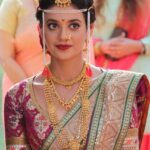 Shruti Sharma Instagram - 🦋🤗❤️ 📸 @arun.suman.12 Makeup by @yogesh_gupta4545 Hair by #Vidyadi Wearing @praanavsrathod #kahani #marathimulgi #marathibride #bridallook #indianbride #shrutisharma #namakisskka #nik #shootlife #actor