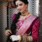 Shruti Sharma Instagram - Kya Haqeeqat hai.... Kya Kahani hai..!! 💜 #namakisskka Wearing @praanavsrathod Hair @aminashaikh3388 Makeup @yogesh_gupta4545 Styled by @muskan_bajaj02081987 ♥️ #lookbook #shrutisharma #indianattire #saree 📸 @arun.suman.12