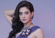 Shruti Sharma Instagram - Coz 💜 is my favourite 🌼 #bts #dance #shoot #shrutisharma #purple #saree #indianattire #fashion Outfit- @labeldhruvigupta Styling partner- @stylebyriyajn Hair: @amuthevar @rathod__reena Fitjam