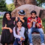Shruti Sharma Instagram - Early Packup perks 🤪🤭 . . . #explore #travel #filmcity #hyderabad #ramojifilmcity #shrutisharma #actorslife #statueofliberty #charliechaplin #fun Ramoji Film City