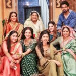 Shruti Sharma Instagram - इश्क वाला नमकीन परिवार ❤️ 🤭 #namakisskka #50episodes #yuhani #celebration #family #actorslife