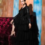 Shruti Sharma Instagram - Coz I 🖤 Black 🤟 What's your favourite colour? . . #shrutisharma Styling: @styleitupbyaashna Outfit: @miraya_by_pooja_khosla Photography @sumit_sen_photography Makeup: @sunny_makeup_artist Location courtesy- @clubbombayatsheeshaskylounge Location Facilitation- @picturenkraftofficial @parulchawla9 #black #selflove #picoftheday