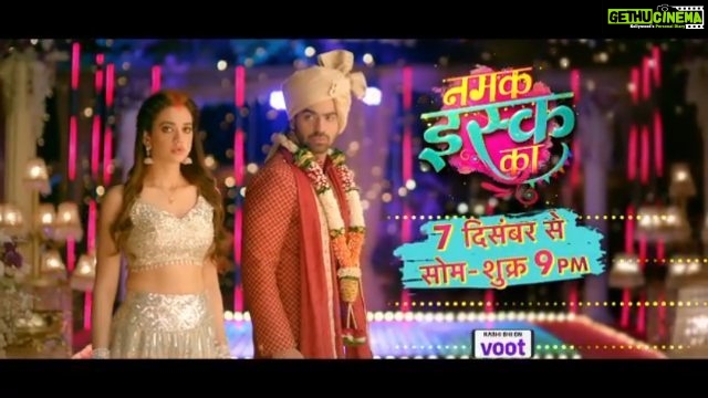 Shruti Sharma Instagram - Coming soon 🤗 Reposted from @colorstv Aakhir kyun liya Yug Pratap Rajput ne ek nachaniya ki maang bharne ka faisla? #NamakIsskKa, 7th Dec se, raat 9 baje sirf #Colors par. @shrutiisharmaa @aslimonalisa @adityaojhaofficial #kahani #yug #shrutisharma #adityaojha