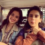 Shruti Sharma Instagram - Happiest birthday Sanya😍❤🤩😘😍☺🤗💓💗💓 You are the cutest and crazily beautiful😁😛🔥... Wish you lots of love and happiness 💓💓 Thank you for teaching me soooo many good and naughty things😛🙈😋 I love you💗 @sanyamalhotra_ #meripagglait #merisandhya❤ #naziasandhyabond