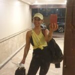 Shruti Ulfat Instagram - #shrutipanwar #actor #actorslife #passion #fitnesswoman #fitnessfreak #fitnessinfluencer #healthiswealth #staystrong #stayfit #Day182 #🖤🌞shruti . . . Thank you Guruji 🙏🤗💪 @louisfitness10